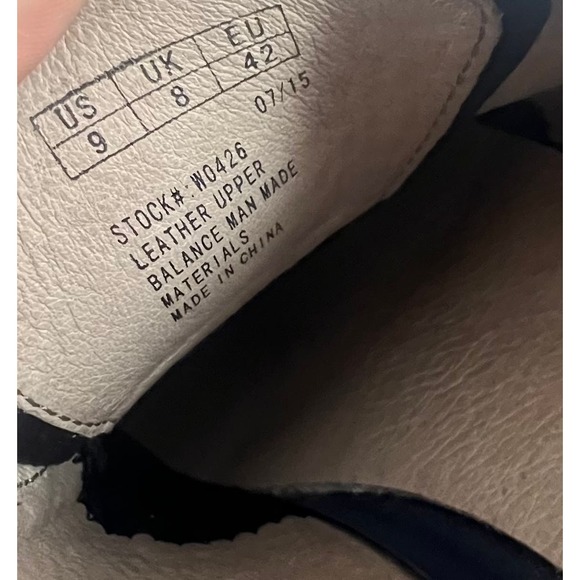 ohw? owns the factory‎ | Ferrell Black Leather Hidden Eyelet Derby | sz 9 main image 6